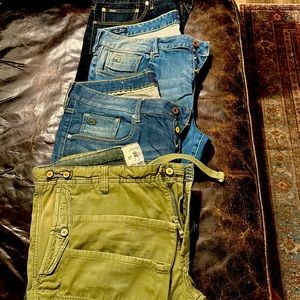 2 Scotch and Soda 1 Ralph Lauren 1 PRPS Lot of jeans for sale